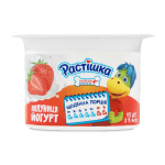 Йогурт «Растішка» з полуницею, 115 г - image-0