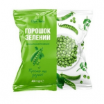Горошок зелений 400г швидкозаморожений - image-0