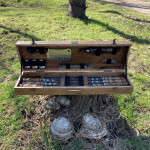 Набір шампурів "Лось" Gorillas BBQ в дерев'яній коробці - image-1