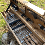 Набір шампурів "Лось" Gorillas BBQ в дерев'яній коробці - image-2