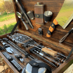 Набір шампурів "Бізон" Gorillas BBQ в дерев'яній коробці - image-5