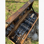 Набір шампурів "Леопард" Gorillas BBQ в дерев'яній коробці - image-3