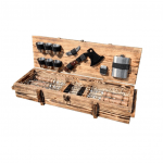 Набір шампурів "Вітязь" Gorillas BBQ в дерев'яній коробці - image-0