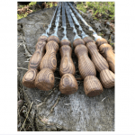 Набір шампурів "Вітязь" Gorillas BBQ в дерев'яній коробці - image-3