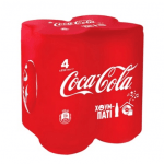 Напій газований Coca-Cola ж/б, 4х0,33л - image-0