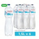 Вода негазована Моршинська AntiOxiwater,  6*1,5л - image-0