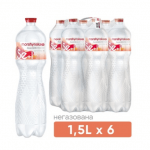 Вода негазована Моршинська Anti Oxiwater Селен+Йод Плюс, 1,5л х 6 - image-0