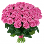 51 pink roses - image-0