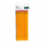 Set of HB pencils with eraser, 10pcs - image-0