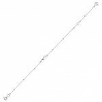 Браслет срібний Дві Зірки Youko з кульками - image-1