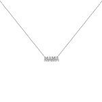 Підвіска срібна МАМА літери Youko - image-0