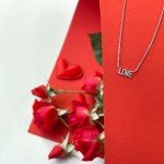 Підвіска срібна LOVE Youko з камінням - image-3