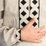 Вишиванка дитяча "STAR beige" (9-10 років) - image-1