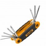 НАБІР ІНСТРУМЕНТІВ TOLSEN КЛЮЧІВ TORX 8 РОЗМІРІВ T9-40 (20069) - image-0