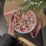 Подарунковий набір "Зефірні квіти" - image-0