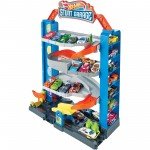 АВТОТРЕК HOT WHEELS ЧОТИРЬОХПОВЕРХОВИЙ ГАРАЖ ДЛЯ МАШИНОК (GNL70) - image-1