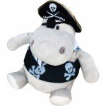 М'ЯКА ІГРАШКА ORANGE БЕГЕМОТ ПIРАТ, 50 СМ, ORANGE (OX013/30) - image-0