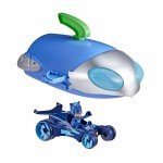 GAME SET PJ MASKS HEROES IN MASKS - HEADQUARTERS-ROCKET 2-IN-1 (F2098) - image-1