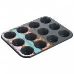 ФОРМА ДЛЯ ВИПІКАННЯ ARDESTO TASTY BAKING ДЛЯ МАФІНІВ 12 КОМІРОК 35Х2 (AR2305T) - image-1