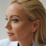 Сережки срібні Маятник Брусочки на ланцюжку Youko - image-2