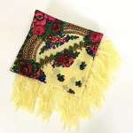 Хустка Квіти бежева KHKB6 - image-0